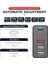 Siyah 2m 100W Kablo Voxlınk 100W USB C PD100W/87W/65W/45W/30W/18W Ab/abd/ingiltere Şarj Cihazı Tip C 4-Port Güç Adaptörü Macbook Pro 13/15/16 iPhone Xs Xr (Yurt Dışından) 3