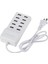 Beyaz Au 10 USB Şarj Istasyonu Splitter 60W Cep Telefonu Şarj Cihazı Hub Akıllı Ic Şarj Evrensel iPhone Samsung Mp3 Tablet Vb Için (Yurt Dışından) 4