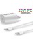 1m C2C 2022 Hızlı Şarj 20W Usb-C Tip-C Kablo Şarj Adaptörü Duvar Fişi iPhone 13 12 Pro Max Mini 11 Xs Se ipad (Yurt Dışından) 5