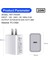 Abd Fiş Tipi C Bağlantı Noktası Siyah 20 W Pd USB C Şarj Cihazı iPhone x 7 8 9 13 Pro Max 12 Mini 11 Hızlı Şarj Cihazı Tip C Samsung Xiaomi 11 Hızlı Şarj Adaptörü (Yurt Dışından) 2