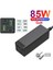 Siyah Ingiltere Urvns 4 Bağlantı Noktalı 85W Gan USB C Hızlı Şarj Cihazı, Pd 65W Pps 45W 20W Qc3.0 MacBook Dizüstü iPhone Xiaomi Samsung Için Güç Adaptörü Kaynağı (Yurt Dışından) 1