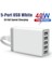 Ab 40W 5usb Beyaz 60W Çoklu USB Şarj Istasyonu 5 Bağlantı Noktalı Hub Tip C Şarj Cihazı Pd Hızlı Şarj Istasyonu Akıllı Şarj Cihazı iPhone Samsung Huawei Xiaomi Için (Yurt Dışından) 1