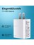 Abd Fiş Tipi C Bağlantı Noktası Siyah 20 W Pd USB C Şarj Cihazı iPhone x 7 8 9 13 Pro Max 12 Mini 11 Hızlı Şarj Cihazı Tip C Samsung Xiaomi 11 Hızlı Şarj Adaptörü (Yurt Dışından) 3