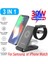 Tip 2 Samsung Abd 30W Kablosuz Şarj Standı IPhone 13 12 11 Apple Watch Samsung 3 In 1 Hızlı Şarj Dock Istasyonu Samsung Galaxy Watch Için (Yurt Dışından) 2