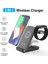 Tip 2 Samsung Abd 30W Kablosuz Şarj Standı IPhone 13 12 11 Apple Watch Samsung 3 In 1 Hızlı Şarj Dock Istasyonu Samsung Galaxy Watch Için (Yurt Dışından) 5