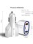 Beyaz 35W 3 USB Araç Şarj Cihazı Hızlı Şarj 3.0 Qc3.0 Evrensel Tip C Hızlı Şarj iPhone 12 Pro 11 Xs Xr x 8 Xiaomi Huawei Samsung (Yurt Dışından) 2