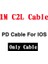 1m C2L USB C Duvar Şarj Cihazı, 20W Hızlı Şarj Bloğu, Pd Bağlantı Noktası Çift 20W, iPhone 13/12 Pro Max Için Güç Adaptörü, Galaxy S21 Xiaomi (Yurt Dışından) 1