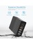 Au Tak 6 Port 80W Ilepo 80W USB Şarj Cihazı Pd Qc3.0 Çift Protokol Hızlı Şarj 6 Port Çoklu USB Hızlı Şarj Istasyonu iPhone Tablet Güç Adaptörü (Yurt Dışından) 4