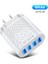 Abd Plup Beyaz Floveme USB Şarj Cihazı 48W Ab/abd Telefon Şarj Cihazı Hızlı Şarj 3.0 iPhone 12 11 3A Xiaomi Cep Telefonu Şarj Cihazı Için Hızlı Şarj (Yurt Dışından) 1
