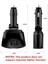 Beyaz USB Araç Şarj Cihazı 3.1A Araç Çakmak Soket Splitter Fiş LED Araç Şarj Adaptörü iPhone Xr Xs 11 Pro Samsung S10 S9 (Yurt Dışından) 5