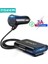 1qc 3-2A Kablo Qgeem 4 USB Araç Şarj Cihazı iPhone Hızlı Şarj 3.0 Araç Taşınabilir Şarj Cihazı Çekiç Ön Arka Qc3.0 Telefon Şarj Hızlı Araç Şarj Cihazı (Yurt Dışından) 1