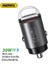 Gri Remax Mini Halka 30W Pd+Qc Hızlı Şarj Araç Şarj Cihazı 1A1C Çıkış Çoklu Tüm Cep Telefonları ve Tabletlerle Uyumlu (Yurt Dışından) 2