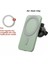 Havalandırmalı Yeşil 15W Manyetik Kablosuz Araç Şarj Cihazları iPhone 12 12PRO 12MINI Hızlı Şarj Pedi iPhone 12PRO 12PRO Max Mıknatıslı Şarj Cihazları (Yurt Dışından) 1