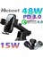 Stil 6 15W Kablosuz Araç Şarj Cihazı Telefon Tutucu iPhone Için Kablosuz Şarj Araç Indüksiyon Şarj Cihazı iPhone 12 Se 11 8 Samsung S20 Için Montaj (Yurt Dışından) 2