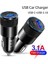 Siyah USB Araç Şarj Cihazı Hızlı Şarj 30 W Pd Tip C 3.1A Araba USB Şarj Cihazı iPhone Xiaomi Samsung Huawei Poco Cep Telefonu (Yurt Dışından) 4