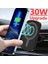 Md2 Siyah Kablo Yok 30W Araç Manyetik Kablosuz Şarj Cihazı iPhone 13 12 Pro Max Mini Hızlı Kablosuz Şarj Istasyonu Araç Şarj Cihazı Telefon Tutucu Standı (Yurt Dışından) 2