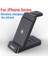 iphone Için Kablosuz 100W 3'ü 1 Arada Kablosuz Şarj Standı Hızlı Şarj Dock Istasyonu iPhone 14 13 12 11 Samsung S22 S21 Galaxy Apple Watch 8 7 6 (Yurt Dışından) 1