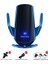 Mavi Kablo ile 100W Araç Kablosuz Şarj Cihazı iPhone 14 13 12 11 Samsung Xiaomi Manyetik USB Kızılötesi Araç Telefonu Tutucu Hızlı Şarj Istasyonu (Yurt Dışından) 1