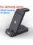 Samsung Için Kablolu 100W 3'ü 1 Arada Kablosuz Şarj Cihazı iPhone 14 13 12 11 Samsung S22 S21 Galaxy Apple Watch 8 7 6 Için Hızlı Şarj Istasyonu Istasyonu (Yurt Dışından) 1