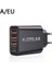 Siyah Ab 48W Hızlı Telefon Şarj Cihazı Hızlı Şarj 3.0 4.0 Pd 30W Duvar Cep Telefonu Şarj Cihazı iPhone 12 11 Xiaomi Samsung USB Tip C Şarj Cihazı (Yurt Dışından) 1