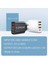 Siyah Ab 48W Hızlı Telefon Şarj Cihazı Hızlı Şarj 3.0 4.0 Pd 30W Duvar Cep Telefonu Şarj Cihazı iPhone 12 11 Xiaomi Samsung USB Tip C Şarj Cihazı (Yurt Dışından) 4