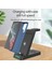 iphone Için Kablosuz 100W 3'ü 1 Arada Kablosuz Şarj Standı Hızlı Şarj Dock Istasyonu iPhone 14 13 12 11 Samsung S22 S21 Galaxy Apple Watch 8 7 6 (Yurt Dışından) 4