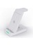 iphone Için Kablosuz 100W 3'ü 1 Arada Kablosuz Şarj Standı Hızlı Şarj Dock Istasyonu iPhone 14 13 12 11 Samsung S22 S21 Galaxy Apple Watch 8 7 6 (Yurt Dışından) 5