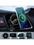 Siyah 15W Otomatik Sıkma Manyetik Kablosuz Araç Şarj Cihazı iPhone 13 12 Pro Max Mini Hava Firar Telefon Tutucu Braketi Hızlı Şarj (Yurt Dışından) 2