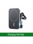 Md2 Siyah Kablo Yok 30W Manyetik Kablosuz Şarj Cihazları Araba Hava Firar Telefon Tutucu iPhone 12 13 Pro Max Için Hızlı Şarj Istasyonu Standı Macsafe Şarj Cihazı (Yurt Dışından) 1