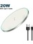 20W Beyaz 30W Kablosuz Şarj Aleti Matı iPhone 14 13 12 11 Pro Max Xs Xr x 8 Hızlı Şarj Pedi Xiaomi 12 11 Samsung S21 S20 S22 Not 20 (Yurt Dışından) 1