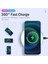 20W Beyaz 30W Kablosuz Şarj Aleti Matı iPhone 14 13 12 11 Pro Max Xs Xr x 8 Hızlı Şarj Pedi Xiaomi 12 11 Samsung S21 S20 S22 Not 20 (Yurt Dışından) 4