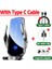 Kablo ile Silve 100W Araç Kablosuz Şarj Cihazı Manyetik Oto Araç Telefonu Tutucu iPhone Samsung Xiaomi Için Kızılötesi Indüksiyon Hızlı Şarj Istasyonu (Yurt Dışından) 1
