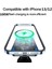 Beyaz Hiçbir Kablo 100W Manyetik Araba Kablosuz Şarj Cihazları Hava Firar Telefon Tutucu iphone 14 13 12 Pro Max Macsafe Şarj Cihazı Hızlı Şarj Istasyonu (Yurt Dışından) 4