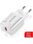 Ab Beyaz Qc 3.0 Rexxar Hızlı Şarj 3.0 USB Şarj Cihazı iPhone Xiaomi Samaung Huawei iPad Duvar Adaptörü Qc3.0 Hızlı Şarj Cep Telefonu Şarj Cihazı (Yurt Dışından) 1