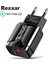 Ab Beyaz Qc 3.0 Rexxar Hızlı Şarj 3.0 USB Şarj Cihazı iPhone Xiaomi Samaung Huawei iPad Duvar Adaptörü Qc3.0 Hızlı Şarj Cep Telefonu Şarj Cihazı (Yurt Dışından) 5