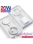Abd Şarj Cihazı 1 M Kablo Orijinal Pd 20 W Magsafe Manyetik Kablosuz Şarj Cihazı iPhone 14 13 12 11 Pro Max Artı Hızlı Şarj Cihazı x Xs Max Xr USB C Hızlı Kablo (Yurt Dışından) 2
