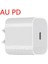 Au 20W Pd Duvar Şarj Cihazı USB C Güç Adaptörü Tip C Ab Abd Ingıltere Au Tak USB Pd Bağlantı Noktası Apple iPhone 14 13 Pro Max 12 11 Pro Xr Xs Max (Yurt Dışından) 1