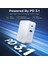 100W 1pd Ab Beyaz Kovol Güçlü Gan Şarj Cihazı 140W Max Type C Pd Hızlı Şarj Cihazı iPhone 14 13 Pro Max Samsung Xiaomi Macbook Pro Dizüstü Tablet Için (Yurt Dışından) 5
