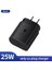Abd Siyah Orijinal 25W Süper Hızlı Duvar Şarj Cihazı Samsung USB Tip C Pd Güç Adaptörü Galaxy S22 Ultra S21 S21 + S20 Fe 5g A52 Tab S8 S7 (Yurt Dışından) 1