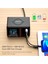 Ab Tak Asx9 Siyah 8 Port USB Hub Qı Kablosuz Şarj Cihazı iPhone Samsung Xiaomi 100 W Çoklu USB C Hızlı Şarj Cihazı Qc3.0 Hızlı Şarj Şarj Istasyonu (Yurt Dışından) 5