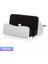 Android Için Beyaz USB Kaide Veri Şarj Cihazı Dock Standı Istasyonu Şarj iphone 8 7 Xr Xs Masaüstü Cradle Samsung Xiaomi Yerleştirme Ladestation (Yurt Dışından) 1