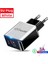 Ab Tak Beyaz Qgeem Qc 3.0 USB Şarj Cihazı Fiber Çizim Hızlı Şarj 3.0 Hızlı Şarj Cihazı iPhone Xiaomi Mi9 Için Taşınabilir Telefon Şarj Adaptörü Ab Abd (Yurt Dışından) 1