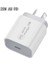 Beyaz 20W Pd iPhone 12 13 14 Pro Max 25W 20W Hızlı Şarj Pd Şarj Cihazı Qc3.0 USB Tip C Au Seyahat Güç Adaptörü Avustralya Yeni Zelanda (Yurt Dışından) 1