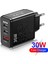 Siyah Ingiltere 30W USB Şarj Cihazı Telefon Şarj Cihazı C Tipi Evrensel Adaptör Qc 3.0 iphone 14 11 Pro Max Xiaomi Samsung Taşınabilir Cep Telefonu Şarj Cihazı (Yurt Dışından) 2