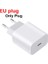 Beyaz Ab Ab Abd Tak 20W Pd Usb-C Güç Adaptörü Şarj Cihazı Hızlı iPhone Şarj Cihazı 13 12 11 Mini Pro Ipad Google Pixel 6 5 4 3 2 Rog 5 3 2 (Yurt Dışından) 1