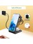 Samsung Beyaz Aldnoah 3 In1 Kablosuz Şarj Istasyonu Samsung Galaxy İZLE/BUDS/S10/S9 Samsung NOTE10/NOTE9 Için Hızlı Kablosuz Şarj Cihazı (Yurt Dışından) 3