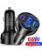 USB Araç Şarj Cihazı LED Beyaz Aıxxco 3 Bağlantı Noktalı USB Araç Şarj Cihazı 12V Hızlı Şarj 3.0 Hızlı Araç Çakmak Samsung Huawei Xiaomi iphone Şarj Cihazı Qc 3.0 (Yurt Dışından) 3