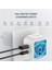 Beyaz Ab Iki Bağlantı Noktalı Pd 20W USB C Tipi Şarj Cihazı iPhone 13 12 11 Pro Qc3.0 Hızlı Şarj Usb-C Hızlı Şarj Seyahat Duvar Şarj Cihazı Güç Adaptörü Abd/ab (Yurt Dışından) 5