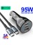 95W ve 1.8m Kablo Wotobe 95W USB C Araç Şarj Cihazı, 3 Portlu Pps/pd 65W/45W/30W/20W Qc4.0 22,5W Dizüstü Bilgisayar Mı 11 P40/30 iPhone 13/12 Samsung S20/NOT 10 (Yurt Dışından) 1