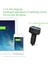 Siyah Mavi LED Kebidumei Çift USB 5V 3.1A Araç Şarj Bağlantı Noktaları Adaptör Soketi iPhone Tablet Pc Için Mavi Kırmızı LED Ekranlı Araç Şarj Cihazı (Yurt Dışından) 4